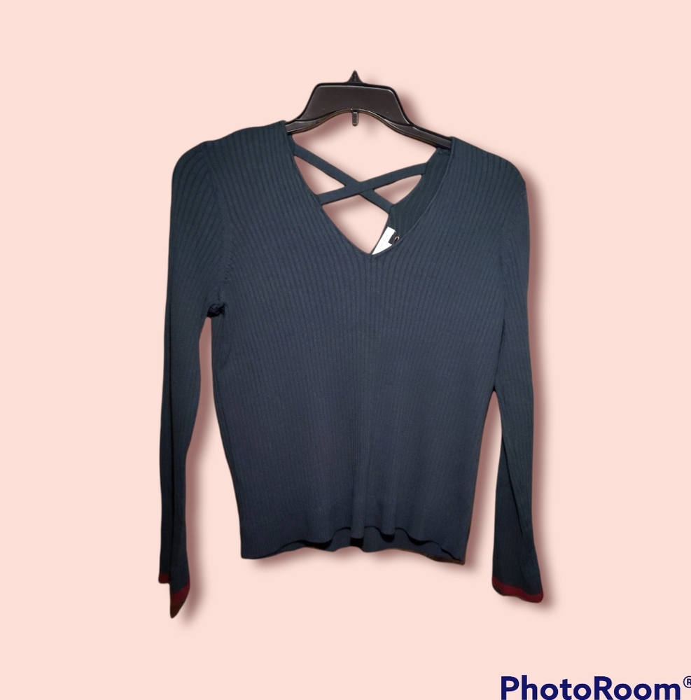 Skies are blue Emely ribbed sweater